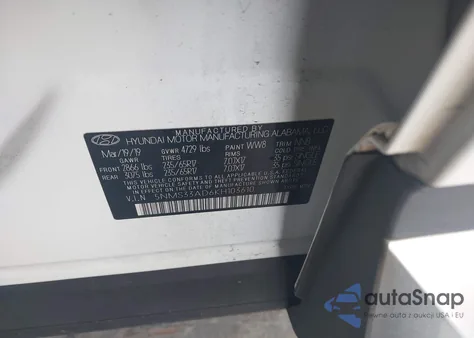 2019 Hyundai Santa Fe Sel из США, поврежденный, VIN 5NMS33AD6KH103610